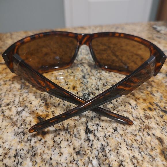 Bison R804-002 Tortoise Shell Wraparound Sunglasses main image 6
